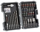 Bosch Set 35 piese Extra Hard mixt cu burghie de otel HSS-G - 3165140771498