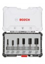 Bosch Set 6 freze HM tija 6mm - 3165140957960