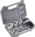 Bosch Set 9 accesorii, 6 carote BiMetal cu D20-68mm, 2 adaptoare hexagonale, 1 cheie hexagonal? - 3165140686051