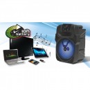 Boxă portabila Home PAR 20BT, Karaoke, acumulator, lumină LED, BT, FM, USB, MP3