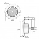 Butuc asamblat dreapta disc Lemken cod OEM 55510016