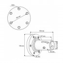 Butuc disc cultivator Horsch Tiger cod OEM 34634700, 34687400, 34633700, 34634600