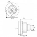 Butuc disc grapa cu talere Amazone Catros cod OEM 78107325, IL50A-120/4H-M20