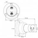 Butuc disc grapa cu talere Horsch cod OEM 23246700N, 3418900, PN60044