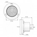 Butuc disc grapa cu talere Horsch cod OEM 35115400, PN60046
