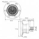 Butuc rulment cu flansa BAA-0013