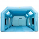 Cabina de vopsit, gonflabila, Vevor, 2 x suflante, 330/950W, dimensiune exterioara 8 x 4 x 3 m 