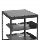 Cabinet rack server deschis Vevor 12U, 585 x 510 x 626 mm, Adancime reglabila 23-40 inch