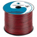 Cablu difuzor cca 2x1.00mm rosu/negru 100m