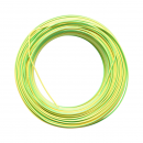 Cablu impamantare cupru 1.5mm galben-verde FY H07V-U, izolatie PVC 450/750V 100m/rola