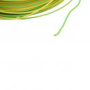 Cablu impamantare cupru 1.5mm galben-verde FY H07V-U, izolatie PVC 450/750V 100m/rola