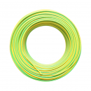 Cablu impamantare cupru 6mm galben-verde MYF H07V-K, izolatie PVC 450/750V 100m/rola