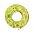 Cablu impamantare din cupru, 25m pentru panouri solare MYF 1x16mm, 450/750V verde galben