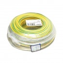 Cablu impamantare din cupru, 25m pentru panouri solare MYF 1x16mm, 450/750V verde galben