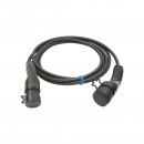 Cablu incarcare 230V, 5M, Type 2 pentru masini electrice 7KW, 32A, monofazic IP55