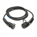 Cablu incarcare 380V, 5M, Type 2 pentru masini electrice 22KW, 32A, trifazic IP55