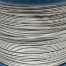 Cablu otel galvanizat 2mm, fire 1x19, sarcina maxima 80Kg, greutate 4.8Kg, 250m/rola