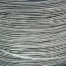 Cablu otel galvanizat cu invelis PVC fi 2mm, fire 1x7, sarcina maxima 95Kg, greutate 4.4Kg, 500m/rola