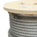 Cablu otel galvanizat fi 10mm, fire 6x37, sarcina maxima 5220Kg, greutate 34.6Kg, 100m/rola