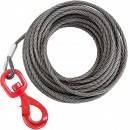 Cablu otel pentru remorcat Vevor max 2000 kg, Lungime 15 m, diametru 10 mm
