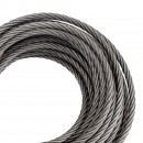 Cablu otel pentru remorcat Vevor max 2000 kg, Lungime 15 m, diametru 10 mm