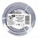 Cablu otel zincat Micul Fermier, plastifiat, diametru 5-6.5mm, lungime 25m
