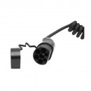 Cablu spiralat incarcare 380V, 5M, Type 2 pentru masini electrice 11KW, 16A, trifazic IP55