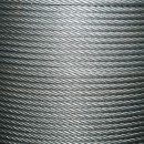 Cablu troliu otel 6x25 fi 11mm cu inima metalica 1000m/rola