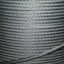 Cablu troliu otel 6x25 fi 13mm cu inima metalica 1000m/rola