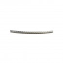 Cablu troliu otel 6x25 fi 13mm inima metalica batut 0,95Kg/1m, 600m/rola