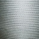Cablu troliu otel 6x37 fi 16mm cu inima metalica 60m/rola