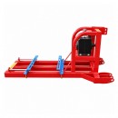 Cadru metalic pompa apa centrifuga WK85, WK86, WK87 cu suport motor, reductor, transmisie pe curea, prindere in 3 puncte si cardan inclus