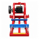 Cadru metalic pompa apa centrifuga WK85, WK86, WK87 cu suport motor, reductor, transmisie pe curea, prindere in 3 puncte si cardan inclus