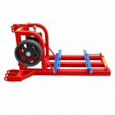 Cadru metalic pompa apa centrifuga WK85, WK86, WK87 cu suport motor, reductor, transmisie pe curea, prindere in 3 puncte si cardan inclus