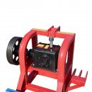 Cadru metalic pompa apa centrifuga WK85, WK86, WK87 cu suport motor, reductor, transmisie pe curea, prindere in 3 puncte si cardan inclus