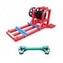 Cadru metalic pompa apa centrifuga WK88 cu suport motor, reductor, transmisie pe curea, prindere in 3 puncte si cardan inclus