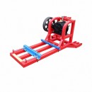 Cadru metalic pompa apa centrifuga WK88 cu suport motor, reductor, transmisie pe curea, prindere in 3 puncte si cardan inclus