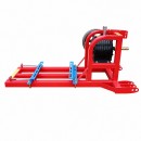 Cadru metalic pompa apa centrifuga WK88 cu suport motor, reductor, transmisie pe curea, prindere in 3 puncte si cardan inclus
