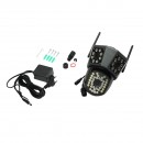 Camera de supraveghere 3 lentile, 3 obiective 6 MP, WIFI 2.4GHz, rotire 360 grade PTZ cu senzor de miscare, alarma, detectie umana si aplicatie IPC360 Home