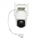 Camera de supraveghere 4 lentile, 3 obiective 12 MP, 2 CPU dual control, P2P WIFI 2.4GHz, PTZ cu senzor de miscare, night vision color, AI detectie umana si aplicatie iCSee