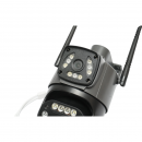 Camera de supraveghere lentila duala 4MP 1080P, WIFI & 4G, PTZ cu senzor de miscare, detectie umana si aplicatie V380 Pro