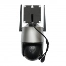Camera de supraveghere lentila duala 6 MP, P2P WIFI 2.4G, rotire 360 grade PTZ cu senzor de miscare, sirena, detectie umana si aplicatie iCSee