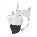 Camera de supraveghere lentila duala 6MP, WIFI P2P, rotativa 360 PTZ cu senzor de miscare, sirena, detectie umana, google assistant si aplicatie iCSee