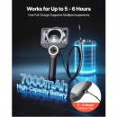 Camera endoscop, ecran articulat 360°, Zoom 8X, ecran IPS HD de 6, lentila ultra subțire 3.9 mm, IP67, cablu 1.5 m