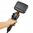 Camera endoscop, ecran articulat bidirectional 180°, Zoom 8X, ecran IPS HD 4.3, lentila subțire 8 mm, IP67, cablu 1.5 m