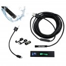 Camera endoscopica Bass BS-5998, HD 1200P, IP68, WiFi, 5m, USB, 8 mm