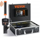 Camera inspectie endoscop cu Locator 512 Hz, Vevor Profesional, Monitor color HD 7”, Lungime 30 m, IP68, 12xLed, pentru conducte