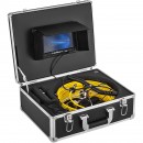 Camera inspectie endoscop Vevor Profesional, Monitor color HD 7”, Lungime 50 m, IP68, Led, pentru conducte