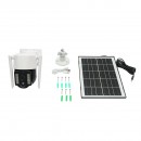 Camera supraveghere 3MP, 4G rotativa cu panou solar 5W, PTZ, 1080P, senzor miscare, night vision, aplicatie V380 Pro