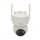 Camera supraveghere 4 MP cu panou solar 5W, baterie 18650 incarcare rapida, WIFI 2.4 GHz, rotativa 360 grade PTZ cu senzor de miscare, detectie umana PIR, alarma, night vision si aplicatie iCSee